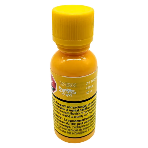 2:1 THC:CBG Groove Drops Citrus - Tytan Dope Drops - Ingestible Oils