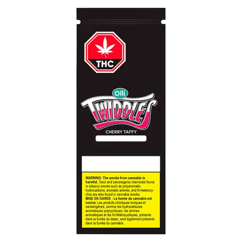 1:1:1:1 Original Cherry Taffy THC/CBN/CBG/CBD - Twiddles - Gummies