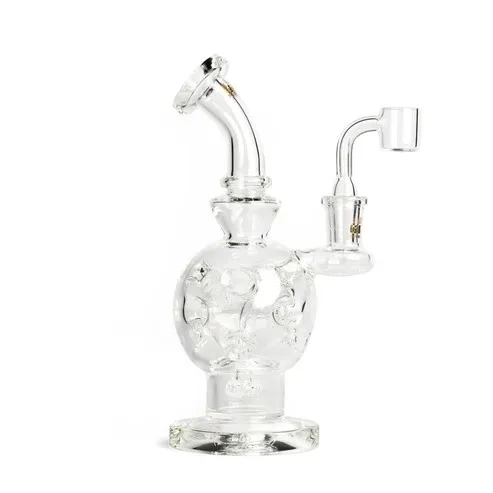 Product image of GEAR Premium, 7.5" Mini Swiss Globe Concentrate Bubbler w/ UFO Perc & Banger