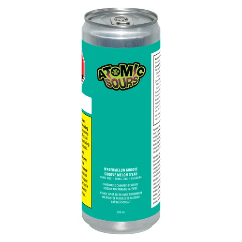 Watermelon Groove - XMG Atomic Sours - THC Drinks