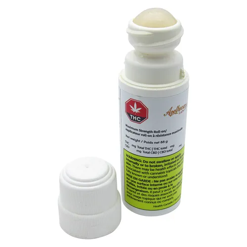 Product image of Maximum Strength CBD Roll-On - Apothecary Labs - Infused Body