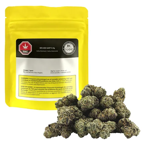Ben and Gary's - BC 1/2 OZ - Dried Flower