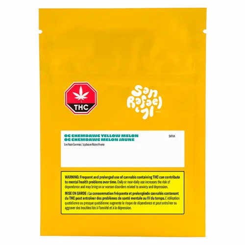 OG Chemdawg Yellow Melon Live Resin Gummies - San Rafael '71 - Gummies