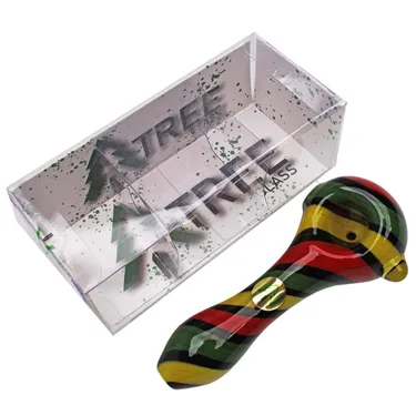 Product image of Tree Glass, 4" Swirl Glass Pipe