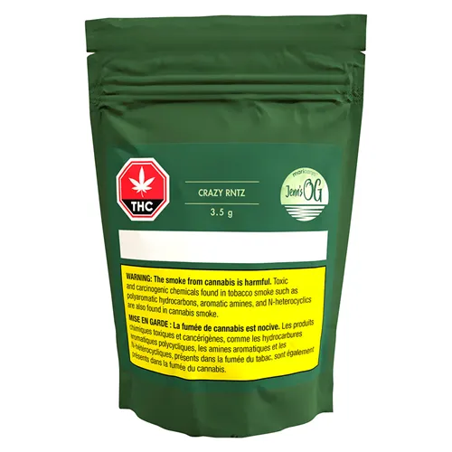 Crazy Rntz - Jenn's OG - Dried Flower