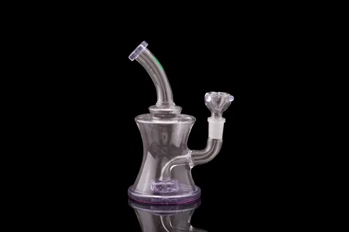Product image of HemperTech, 7" V2 Hourglass Banger Hanger Rig w/ Disc Perc