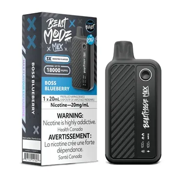 Product image of Boss Blueberry - Flavour Beast Mode Max - Disposable