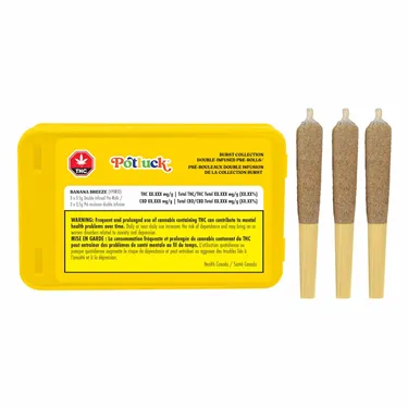 Product image of Banana Breeze Infused - Potluck - Infused Joints