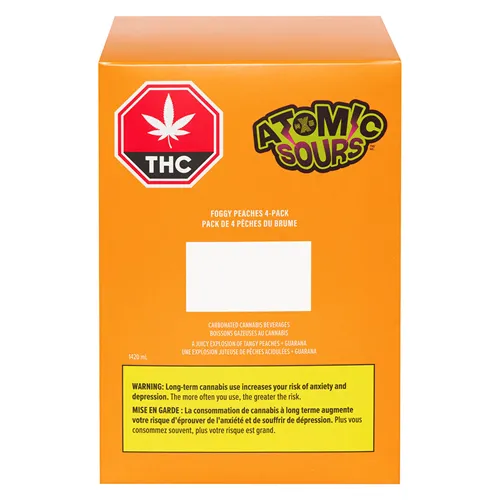 Foggy Peaches - XMG Sourz - THC Drinks
