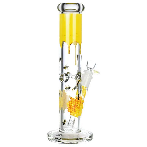 Product image of Pulsar, 12" Sweet Nectar Decal Straight Tuber Water Pipe
