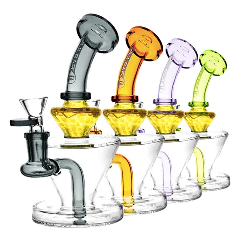 Product image of Puslar, 7" Honeycomb Bubbler Rig