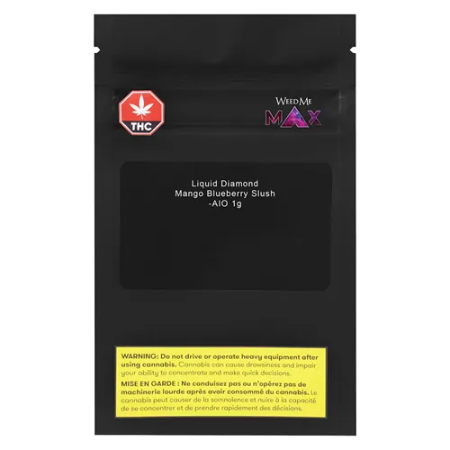 Liquid Diamond Mango Blueberry Slush - Weed Me Max - Disposables