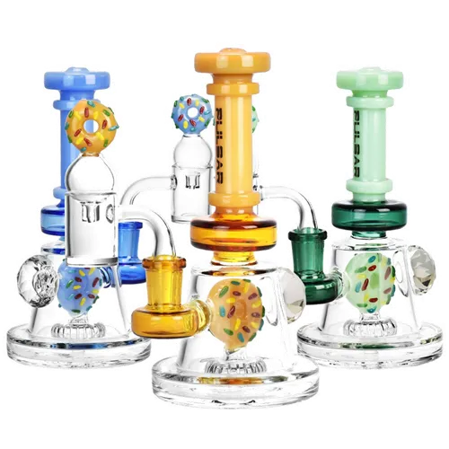 Product image of Pulsar, 6.5" Donut Diamond Dab Rig w/ Gear