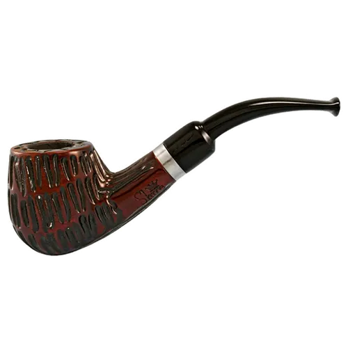 Product image of Shire, Brandy Engraved Wooden Pipe