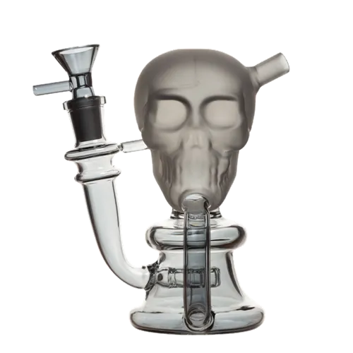 Product image of Arsenal, Electroplated Skull Glass Bong