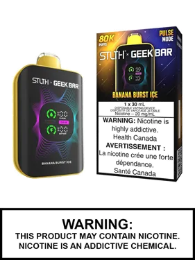 Product image of Banana Burst Ice - STLTH x Geek Bar - Disposable