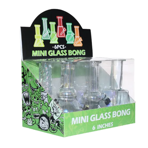 Product image of Arsenal, Iridescent Ice Mini Glass Bong