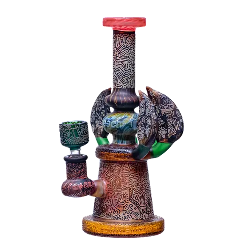 Product image of Cheech, 9" Cheech Park Velociraptor Bong