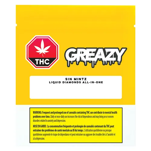 Sin Mintz Liquid Diamond AIO - GREAZY - Disposables