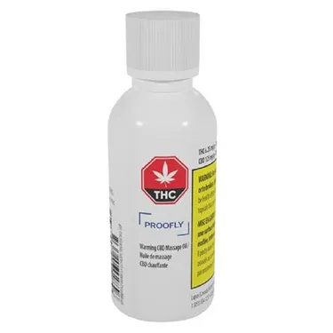 Product image of Warming CBD Massage Oil - Proofly - Topicals