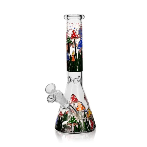 Product image of Arsenal, 10" 5mm Stoner Mushroom Glass Bong