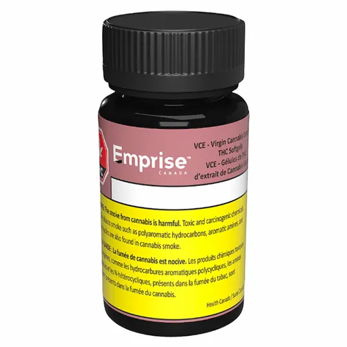 VCE (Virgin Cannabis Extract) THC Softgels - Emprise Canada - Capsules
