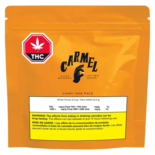 Candy Gas Face - Carmel - Dried Flower