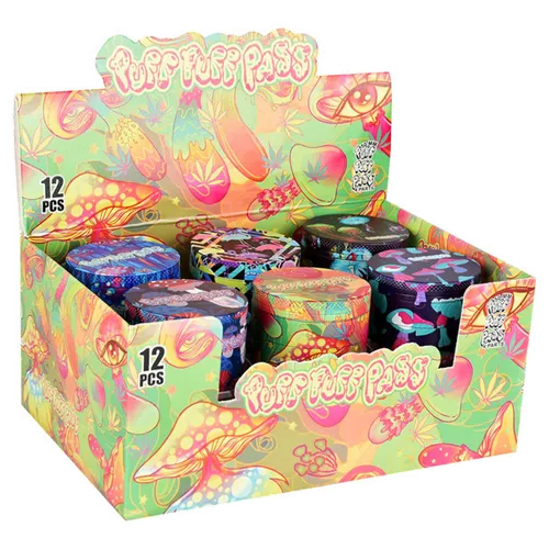 2" 4-Piece Psychedelic Mushroom Grinder