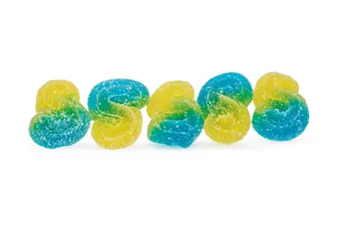Product image of Blue Raspberry Lemonade 1:2 THC/THCV - Spinach Feelz - Gummies