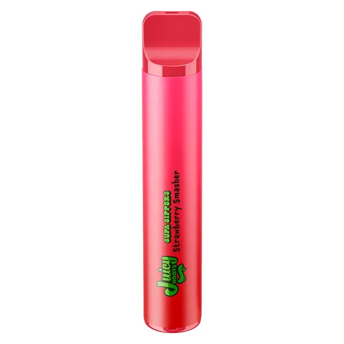 Strawberry Smasher 1500 Puff Vape - Juicy Hoots Super Sippers - Disposables