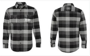 Product image of Due North, Grey & Black Flannel