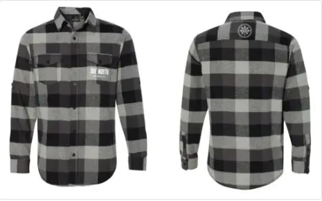 Product image of Due North, Grey & Black Flannel