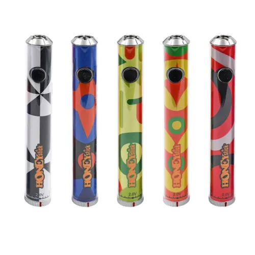 Product image of Chrontact, HoneyStick 510 Twist Cartridge Battery Push-Button and AutoDraw Action