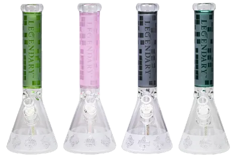 Product image of Legendary, 15" Colour Sandblast Beaker Bong