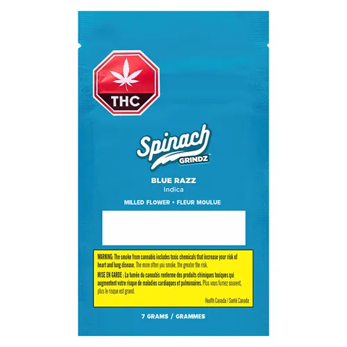 Grindz: Blue Razz - Spinach - Pre-Ground Blend