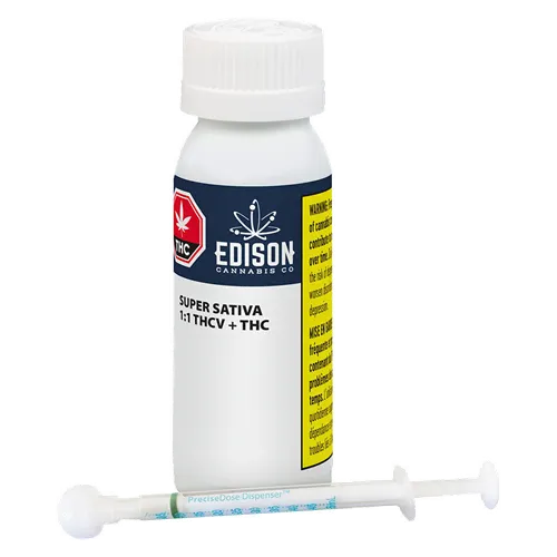 Product image of Super Sativa 1:1 THCV+THC - Edison - Ingestible Oils