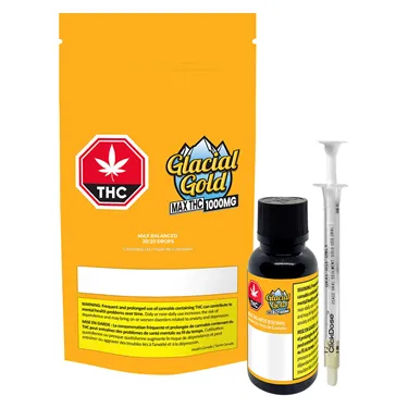 Product image of MAX Balanced 30:30 Drops - Glacial Gold - Ingestible Oils