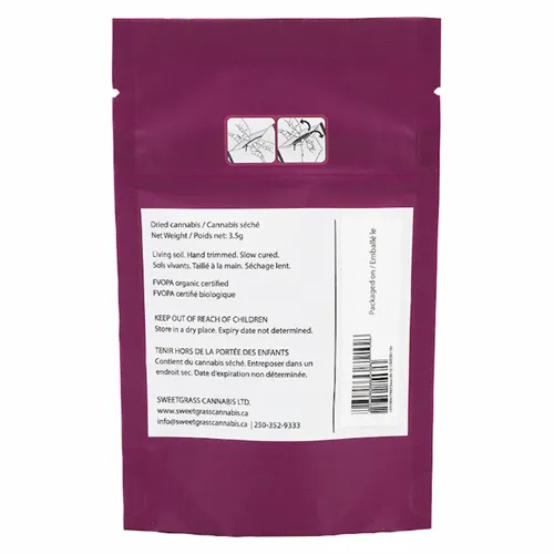 CrunchBerries - Sweetgrass Cannabis - Dried Flower