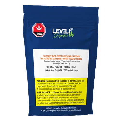 Product image of THC Boost Dissolvable Powder - Level Up Signature - Coffee, Tea & Dissolvable