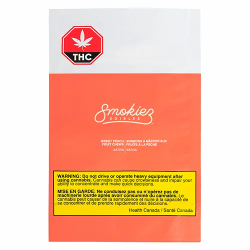 Sweet Peach Sativa - Smokiez - Gummies