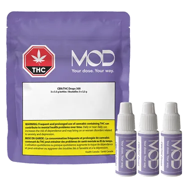 Product image of CBN:THC Drops 300 - Mod - Ingestible Oils