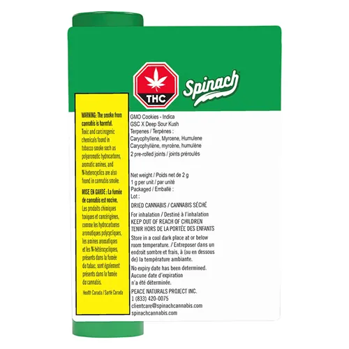 GMO Cookies - Spinach - Joints