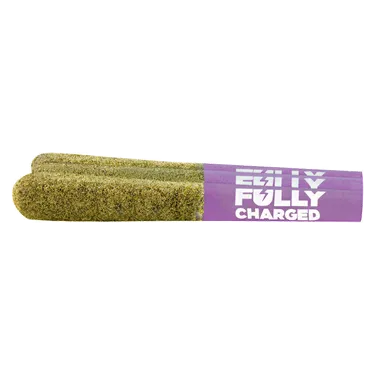 Product image of Fully Charged Peach Passionfruit Kush CBN - Spinach - Infused Joints