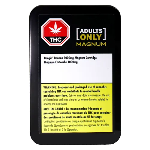 Bangin' Banana Magnum - Adults Only - 510 Cartridge