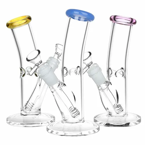 Product image of Classic Bent Neck Straight Tube Glass Water Pipe