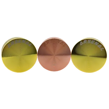 Product image of Arsenal, 100mm 4-Piece Shiny Barrel Grinder