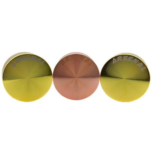 Product image of Arsenal, 100mm 4-Piece Shiny Barrel Grinder