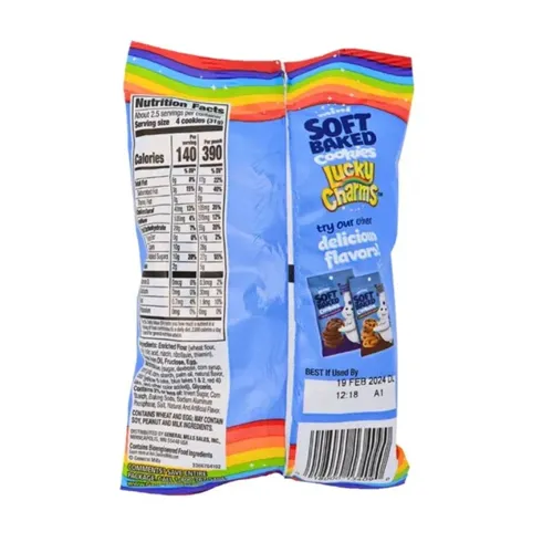 Pillsbury, Mini Soft Baked Cookies, Lucky Charms