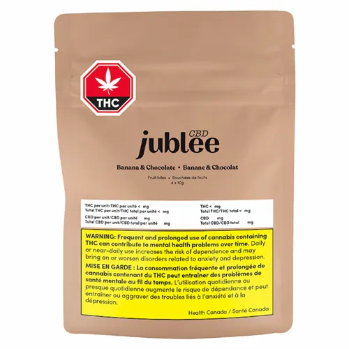 Banana & Chocolate 0:100 - Jublee CBD - Snacks & Baked Goods