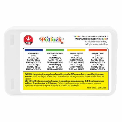 Burst Collection: Infused Variety Pack - Potluck - Infused Joints